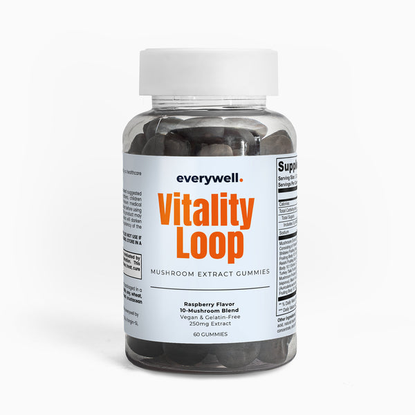 Vitality  Loop | Mushroom Complex Gummies for Brain & Immune Support